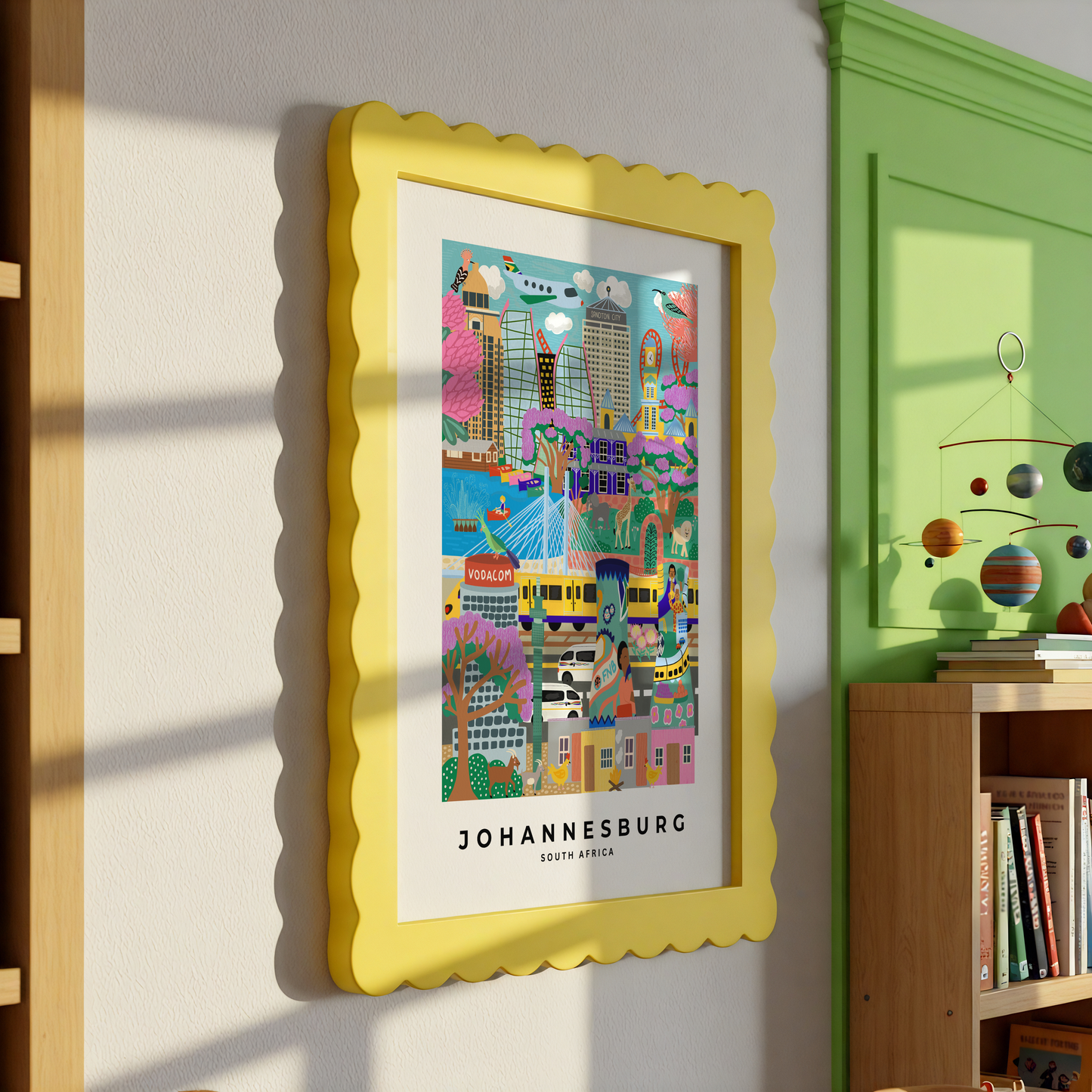 Johannesburg Print (A3 unframed)