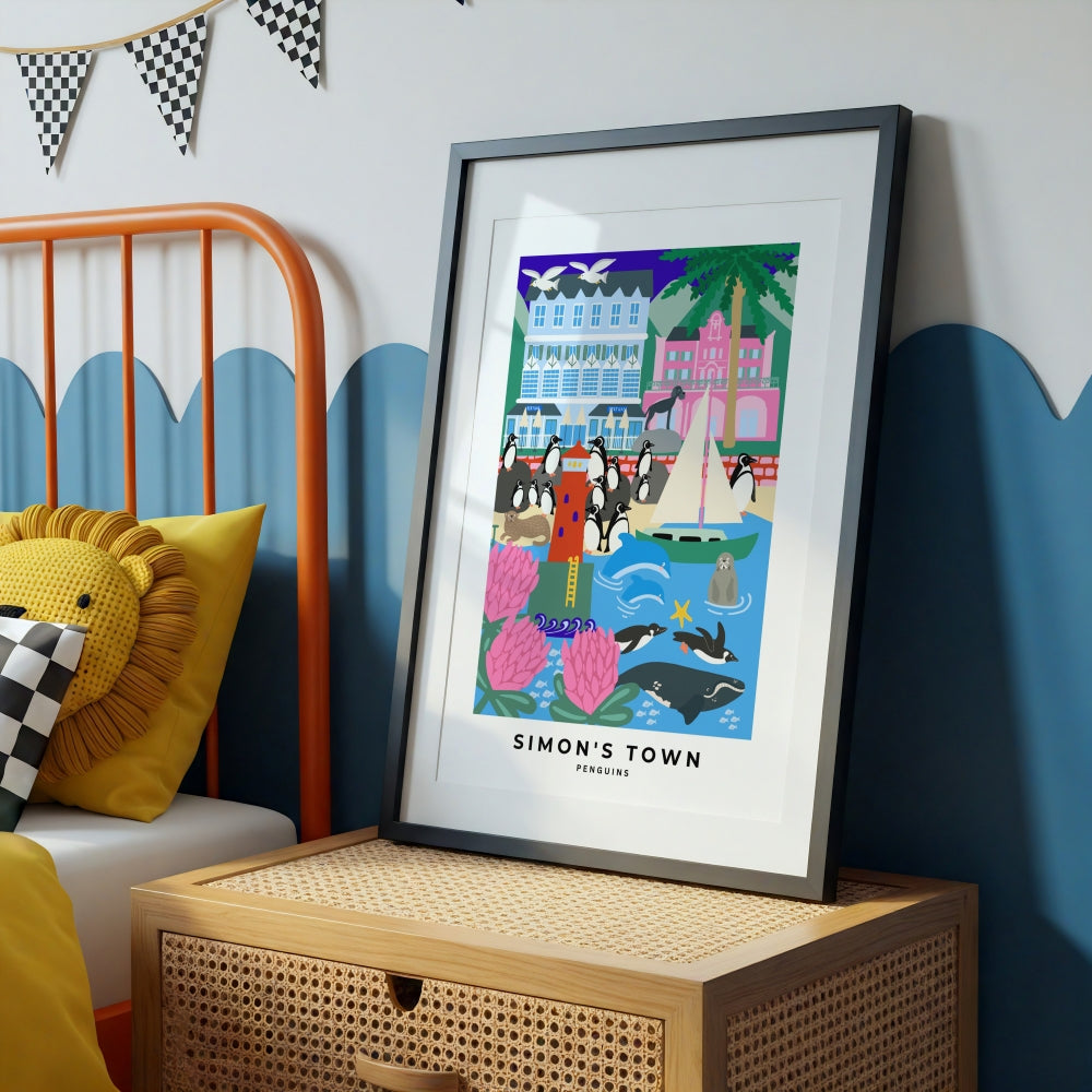 Simon’s Town Penguins Print