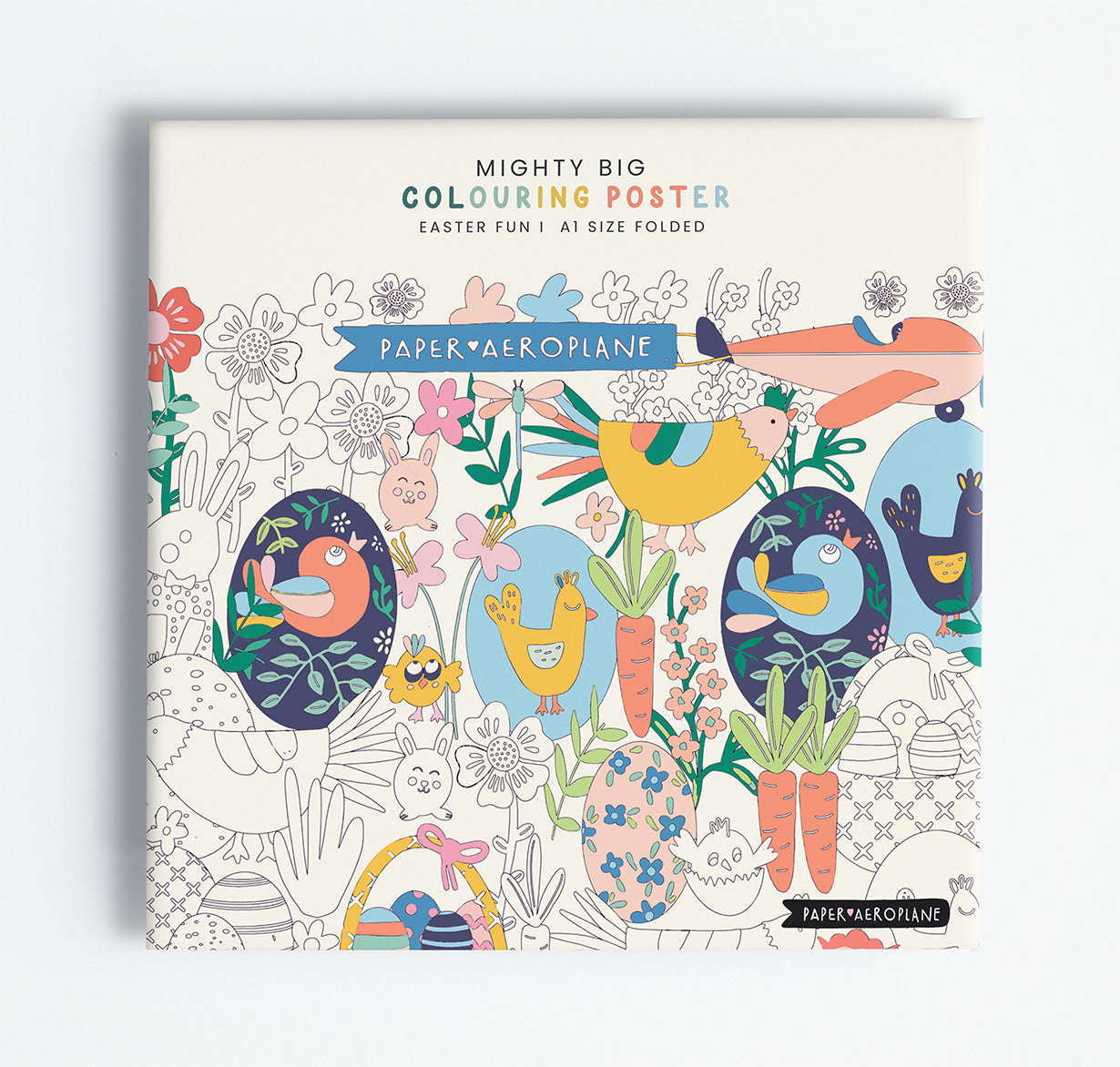 Easter Mighty Big Colouring Poster