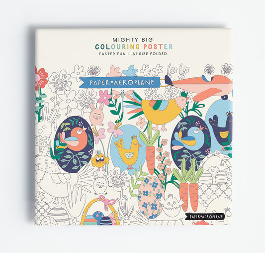 Easter Mighty Big Colouring Poster