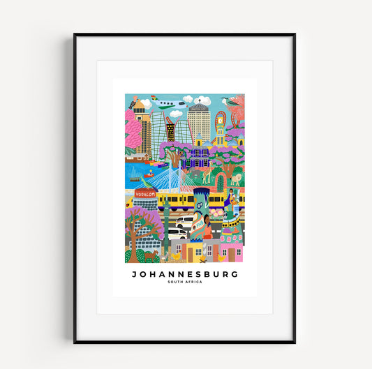 Johannesburg Print (A3 unframed)