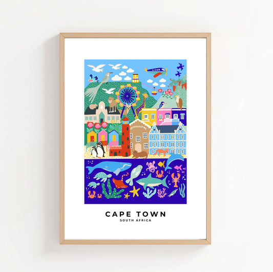 Cape Town Print (A3 Unframed)