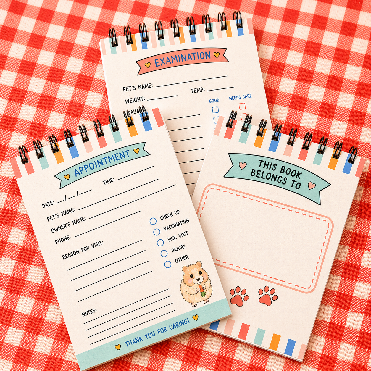 Vet Clinic Pretend Play Activity Pad
