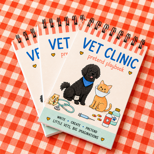 Vet Clinic Pretend Play Activity Pad