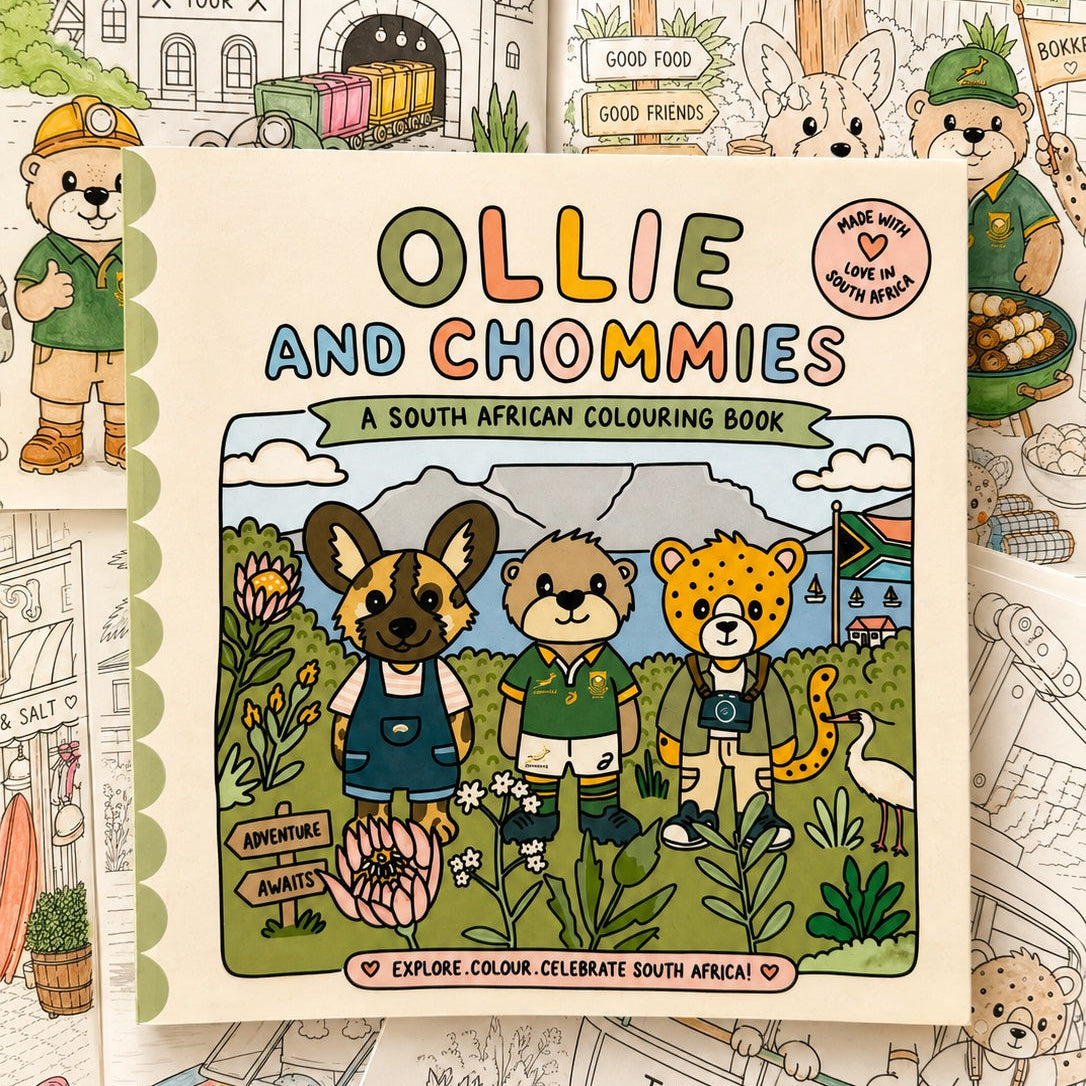Ollie and Chommies Colouring Book