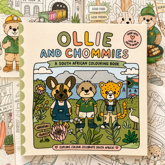 Ollie and Chommies Colouring Book