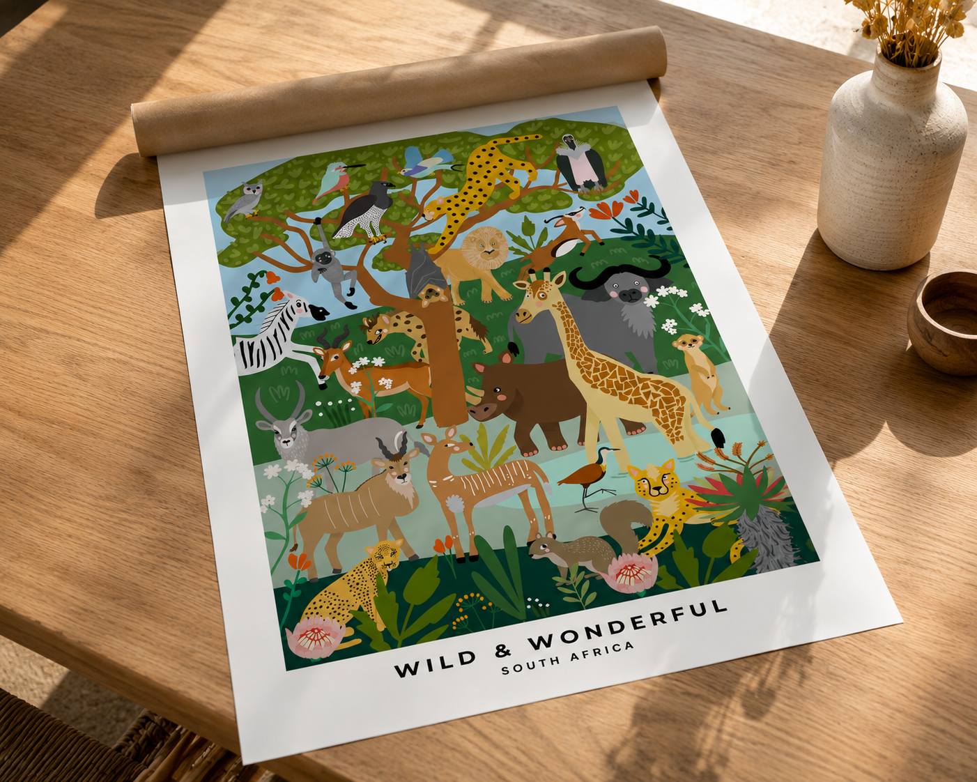 Wild & Wonderful (A3 Unframed)