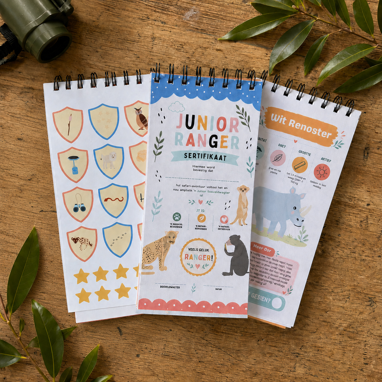 Safari Mammals Mini Activity Book