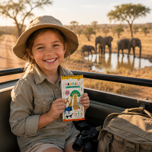 Safari Mammals Mini Activity Book