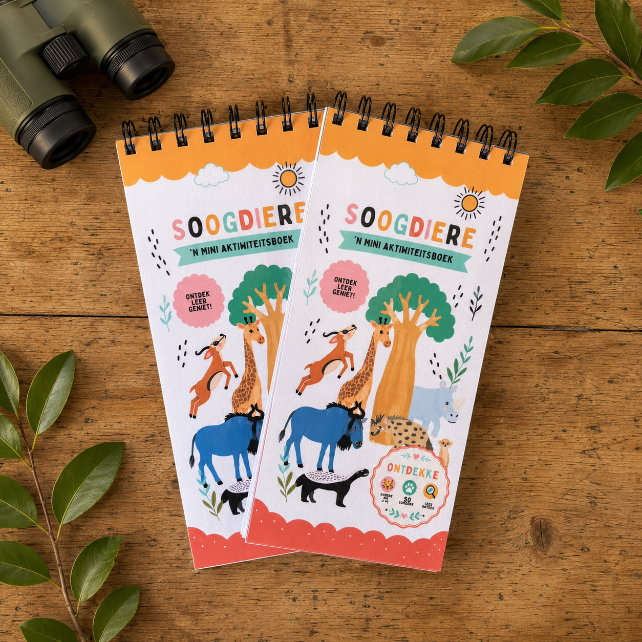 Safari Mammals Mini Activity Book